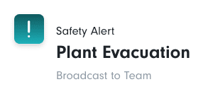 safety alert bubble