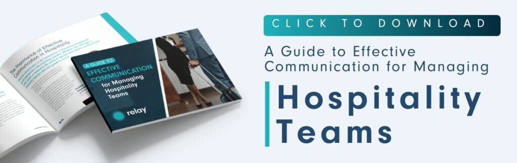 A Guide to Effective Communication for Managing Hospitality Teams