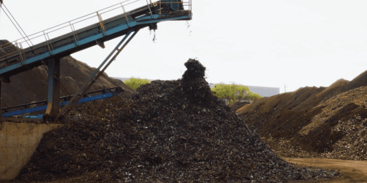 Metal Recycling scrapyard.