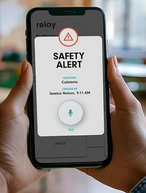 Panic alerts with live location