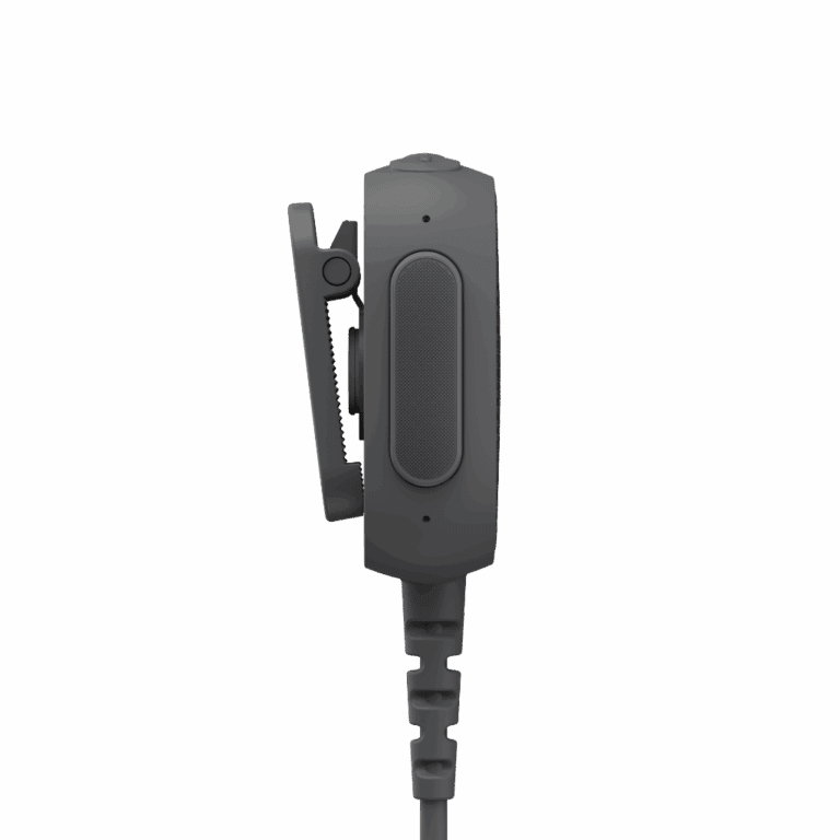 Side view of the Relay Remote Speaker Mic
