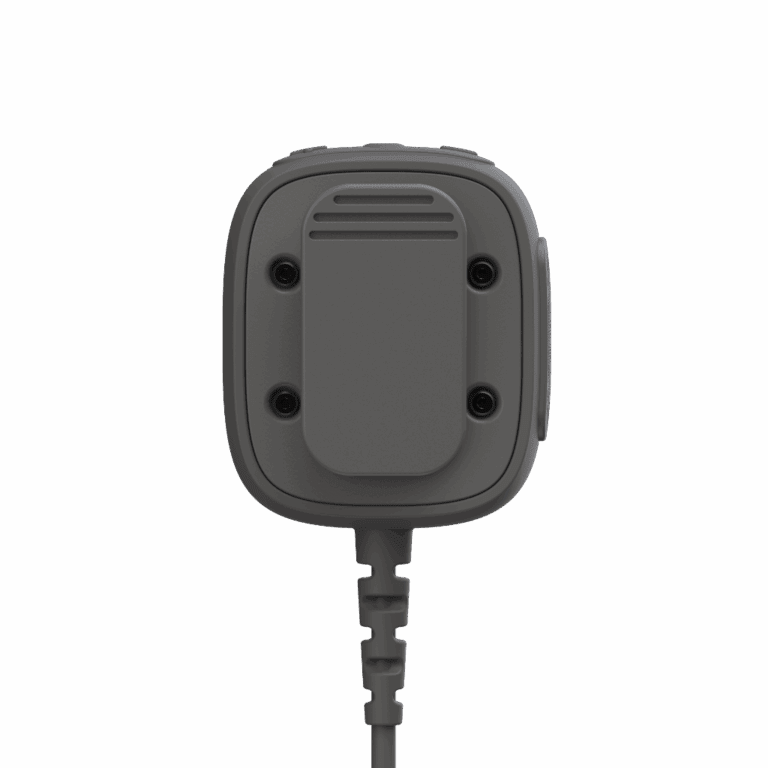 Back view of the Relay Remote Speaker Mic