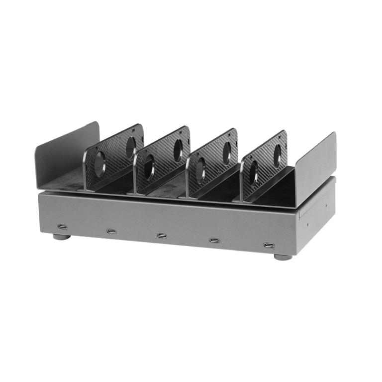 Front view of the 5 port charger