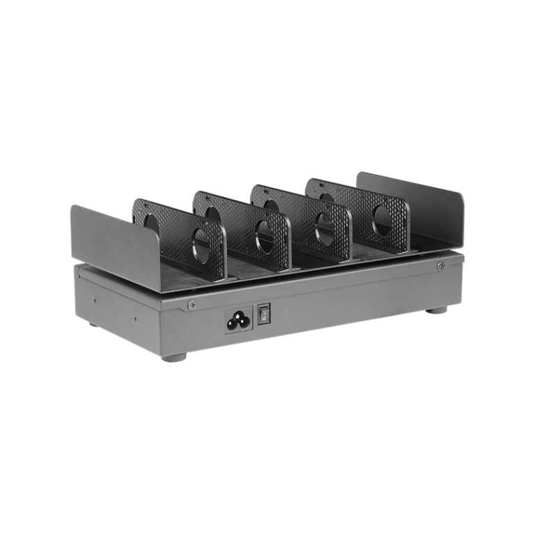 Rear view of the 5 port charger