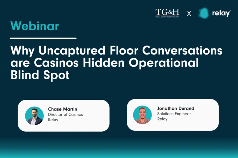 Casino floor conversations hold the context behind hand pay delays and incident reviews. Get the key takeaways from our TG&H webinar recap.